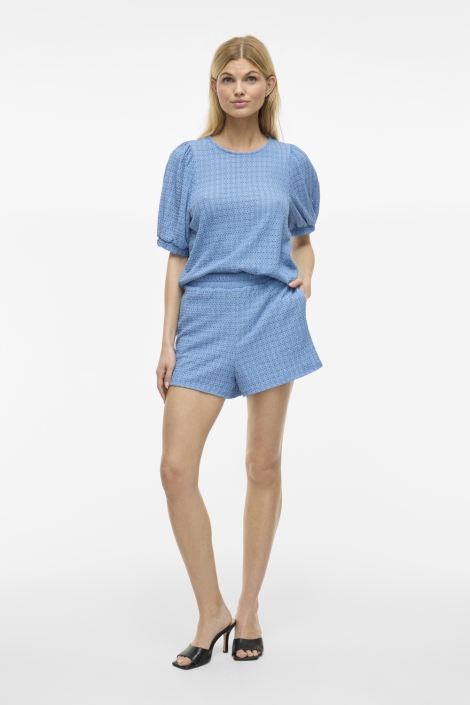 Vila viminera o-neck 2/4 top/tes